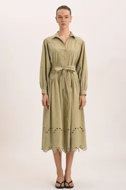 Roma Dress - Sage