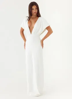 Rare Behaviour Maxi Dress - Ivory