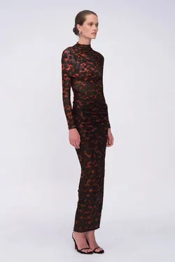Remi Tortoiseshell Maxi Dress