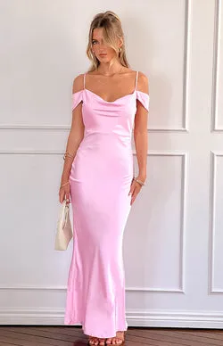 Darby Pink Maxi Formal Dress