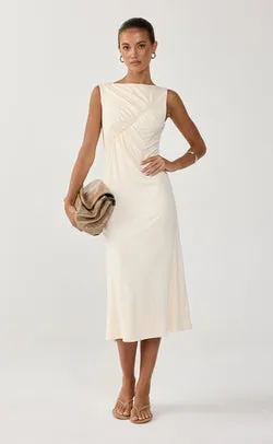 Ridlee Midi Dress (Oat)