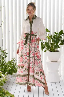 Rosalie Maxi Shirt Dress