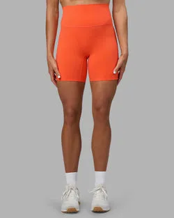 Elixir Ultra High-Rise 6" Short - Ultra Orange