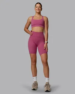 Fusion Ultra High-Rise 9" Short Pockets - Mauve Haze