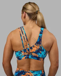 Galvanise Sports Bra 2.0 - React Print