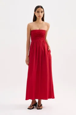 ZURI TENCEL MAXI DRESS