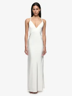 DAKOTA V MAXI DRESS - CREAM