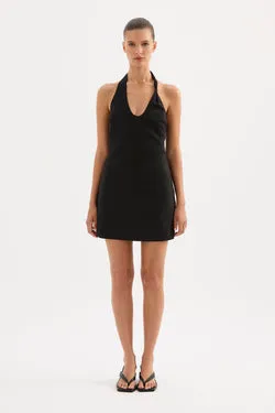 ZAYDA LINEN MINI DRESS