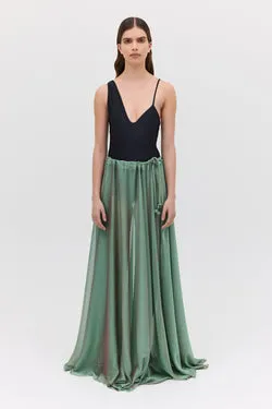 FERN CHIFFON EFFUSE SKIRT