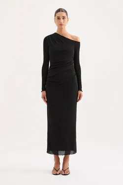 ORELIA LS MAXI DRESS