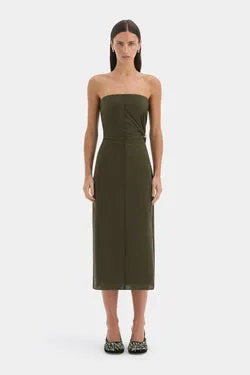 Sorel Strapless Midi Dress