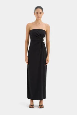 Dorian Strapless Midi Dress