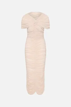 THE DANTE JERSEY MIDI DRESS