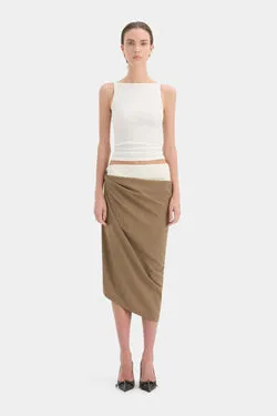 Bastille Layered Midi Skirt