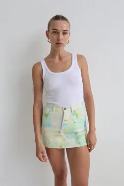 Ryan Mini Skirt Green