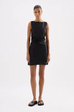 ELERI LINEN MINI DRESS