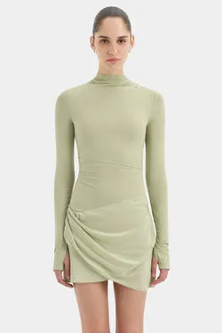 Milesi Drape Mini Dress