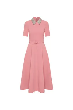 Xena Short Sleeve Midi Dress