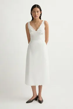 LOIS DRESS - VINTAGE WHITE