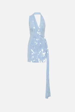 THE 'SAPPHIRE' SEQUIN MINI DRESS