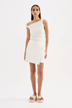 LOTTA LINEN MINI SKIRT