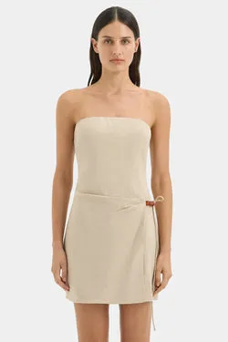 Moretti Strapless Mini Dress