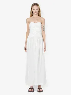 IONE MAXI DRESS - IVORY