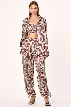 Nori Pant - Brick Toledo Print