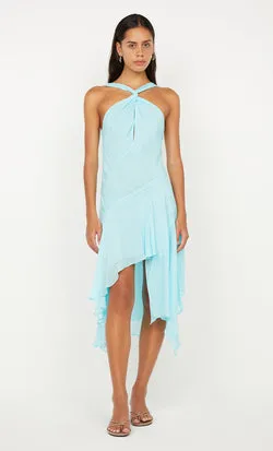 DANKA MIDI DRESS - TURQUOISE