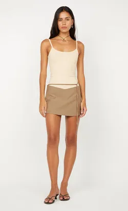 FINN MINI SKIRT  - OLIVE