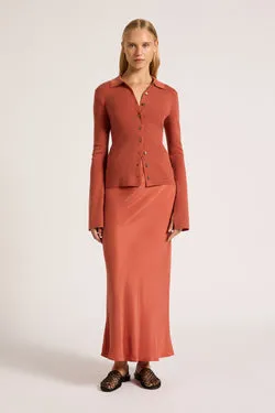 LEA CUPRO SKIRT