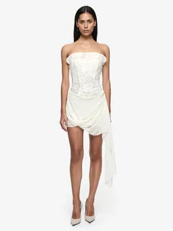 JULIET CORSET MINI DRESS - CANNOLI