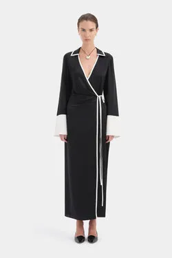 Yasmine Wrap Shirt Dress