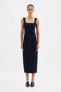VITA DENIM MAXI DRESS