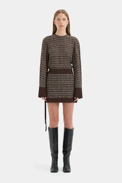 Astrid Long Sleeve Mini Dress