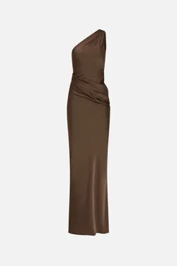 THE ISADORA SATIN DRESS