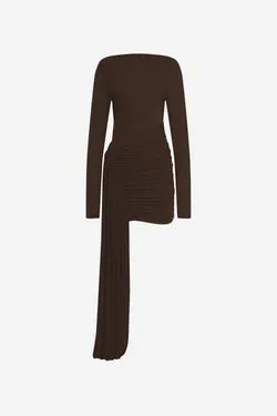 THE SARI LONG SLEEVE STOCKING MINI DRESS