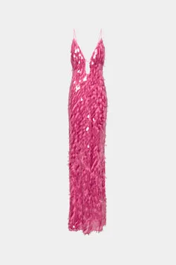 THE SAPPHIRE SEQUIN DRESS