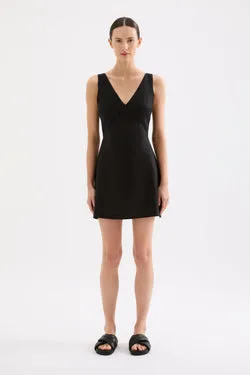 BLAIR LINEN MINI DRESS
