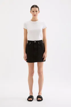 SIA DENIM MINI SKIRT