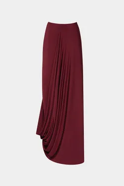 THE 'WATERFALL' JERSEY SKIRT