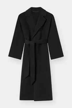 THE CURATED CLASSIC COAT - BLACK