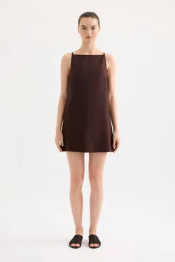 MIA LINEN MINI DRESS