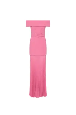 Muriel Off The Shoulder Midi Dress