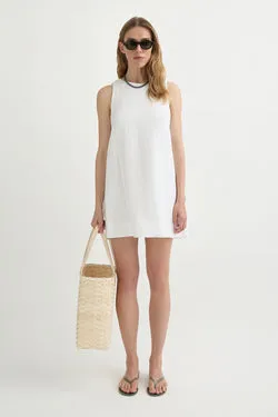 POPPY MINI DRESS - IVORY