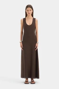 Julietta Scoop Neck Maxi Dress