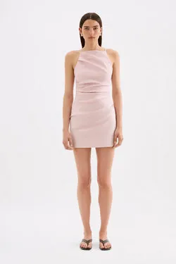 TALITHA LINEN MINI DRESS