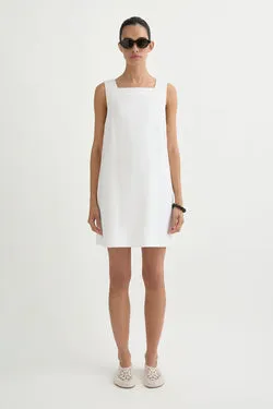 EMMA SHIFT DRESS - IVORY