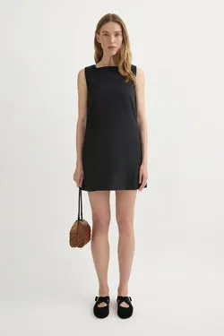 EMMA SHIFT DRESS - BLACK