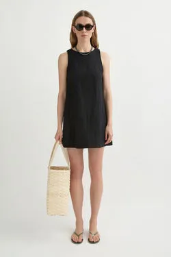 POPPY MINI DRESS - BLACK